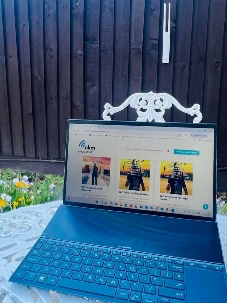 Outdoor WiFi for Gardens & Patios in Bath
